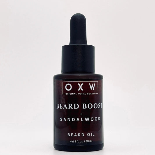 Beard Boost + Sandalwood - Beard Oil