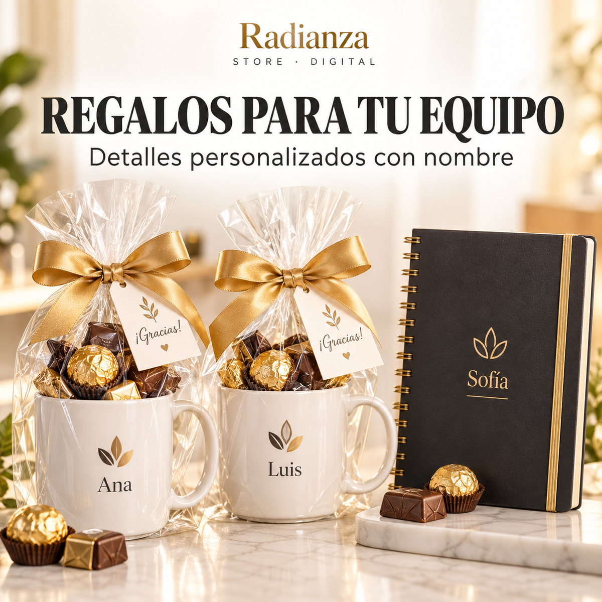 Regalos personalizados de agradecimiento para empleados
