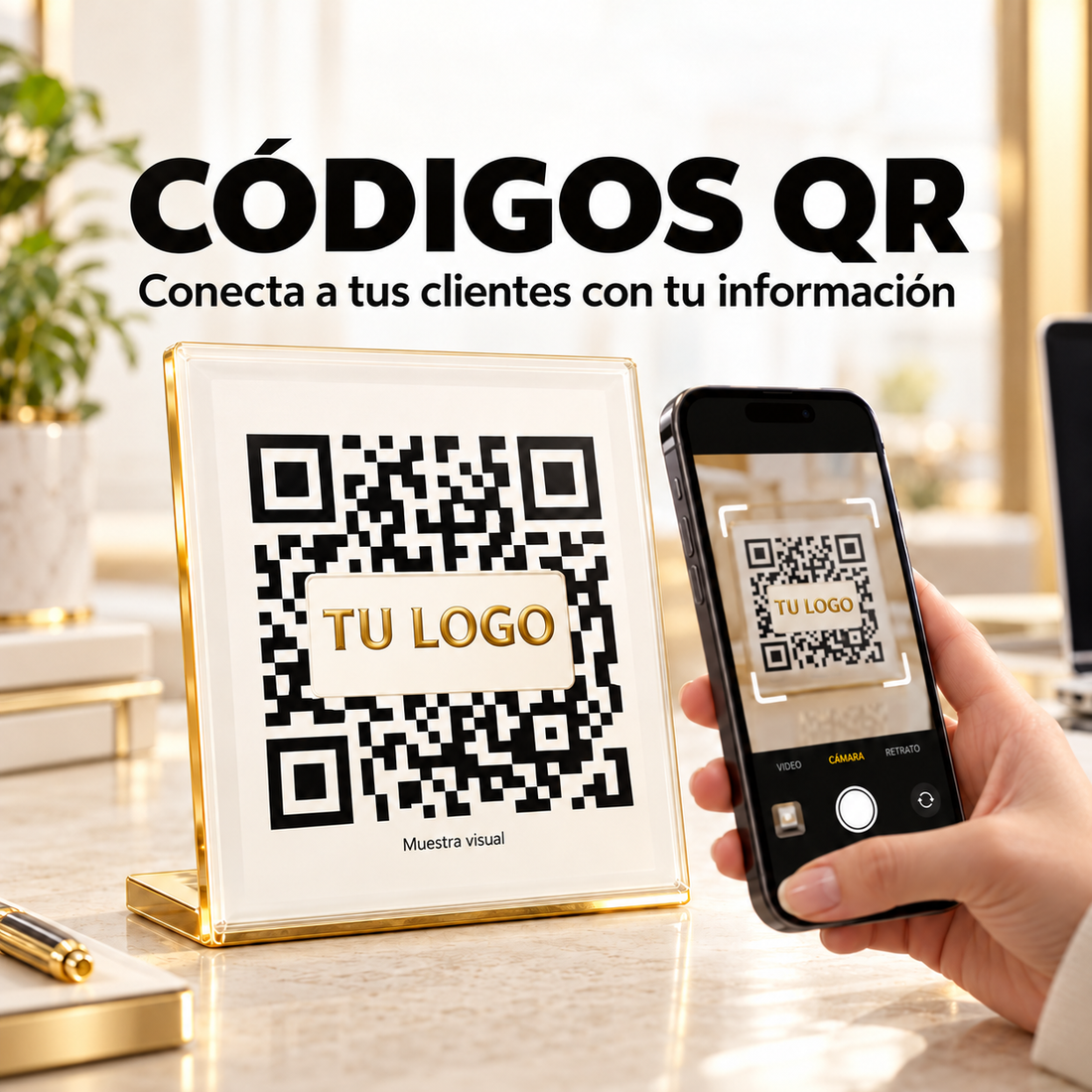Códigos QR — Radianza Store Digital
