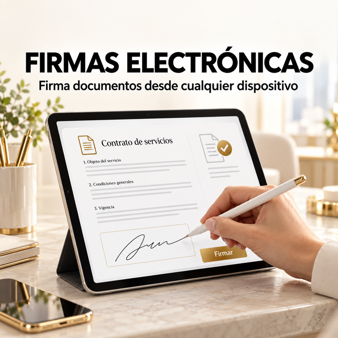 Firmas electrónicas — Radianza Store Digital