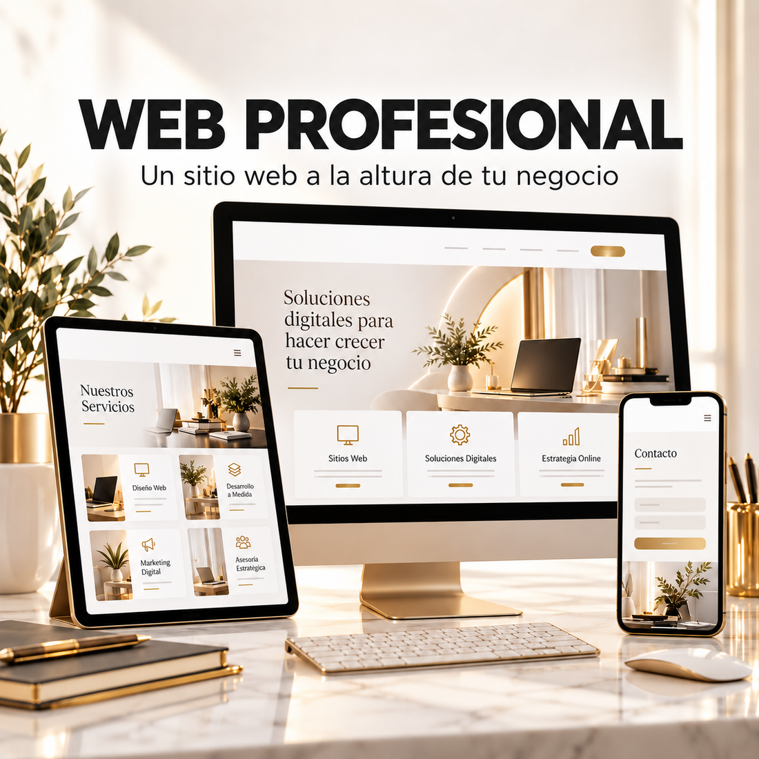Servicio web profesional de Radianza Store Digital